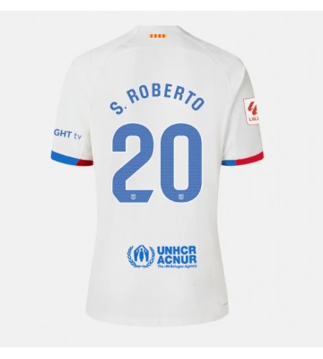 Barcelona Sergi Roberto #20 Replica Away Stadium Shirt for Women 2023-24 Short Sleeve